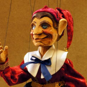 Smiling puppet Jester