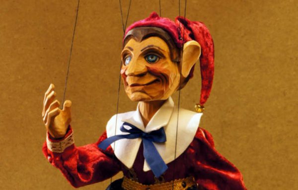 Smiling puppet Jester